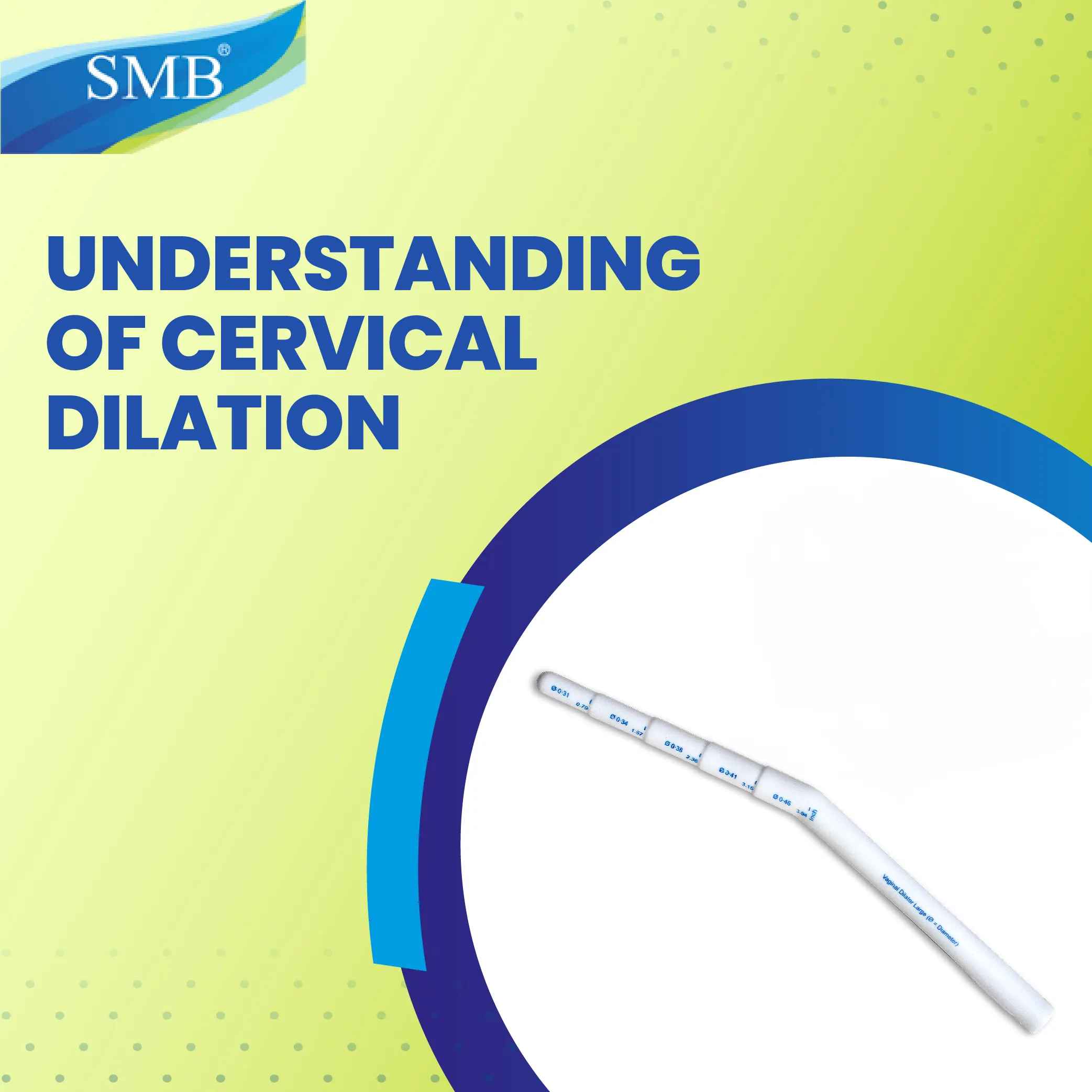 Learn about cervical dilation using the SMB Cervical Dilator, a single-use, sterile instrument designed for precise and safe gynecological procedures like IUD insertion.<